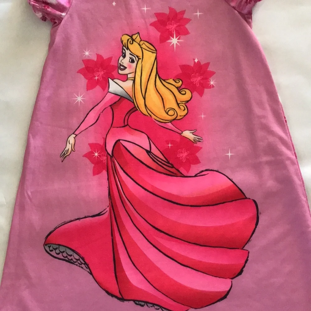 Disney Princess Nightgowns - Pink and Purple Size 10 - Picture 3 of 16